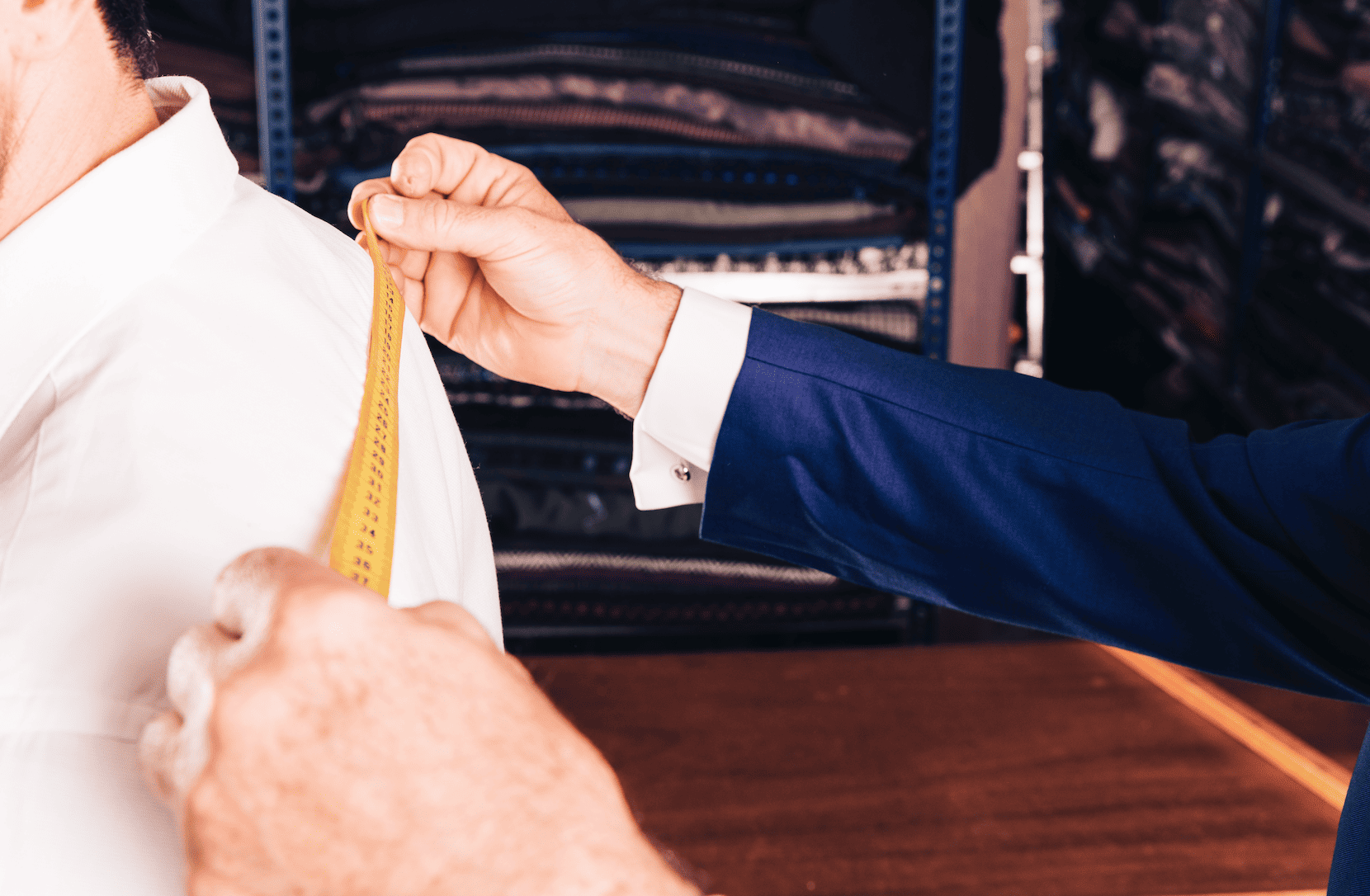 reprendre enseigne costume luxe paris